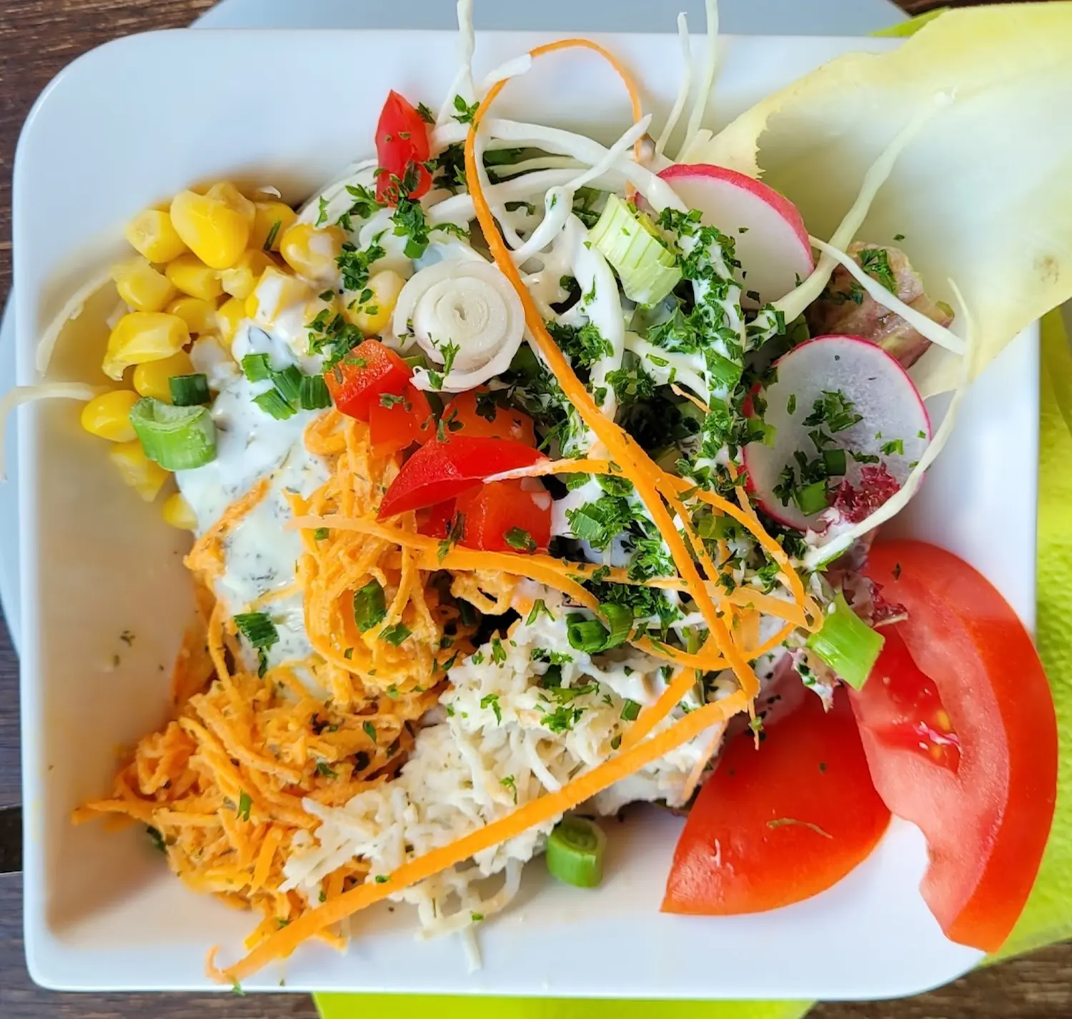 Sportgaststätte Römerberg Restaurant Salat